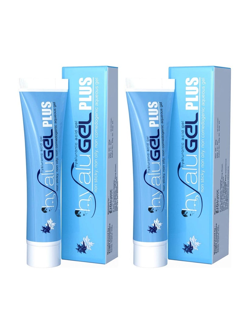 Hyalugel PLUS Moisturizing Gel for Acne (All Skin) 30ml : Pack of 2