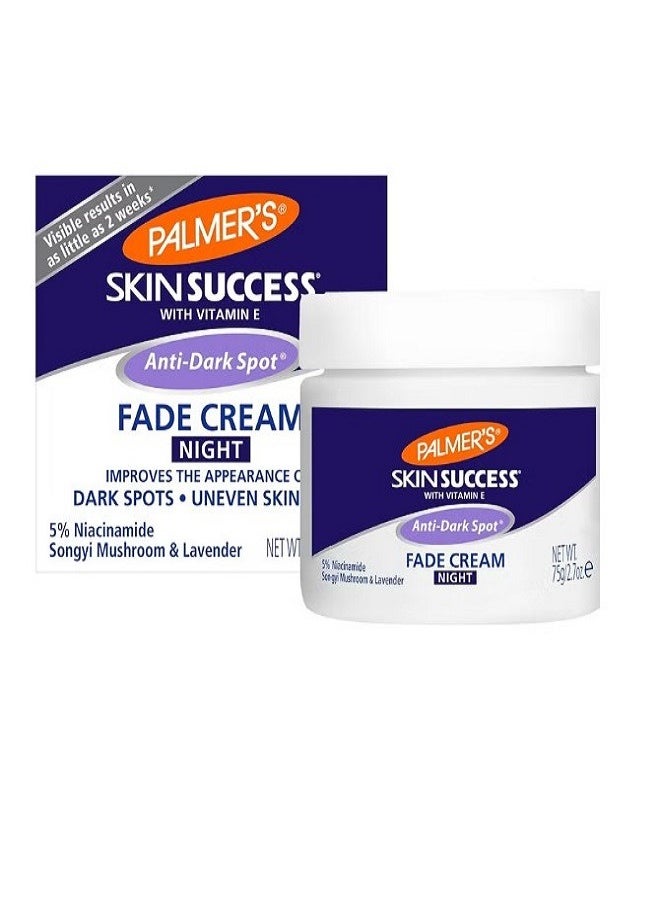 Skin Success Anti Dark Spot Nighttime Fade Cream with Retinol And Niacinamide Night Moisturizer 75g