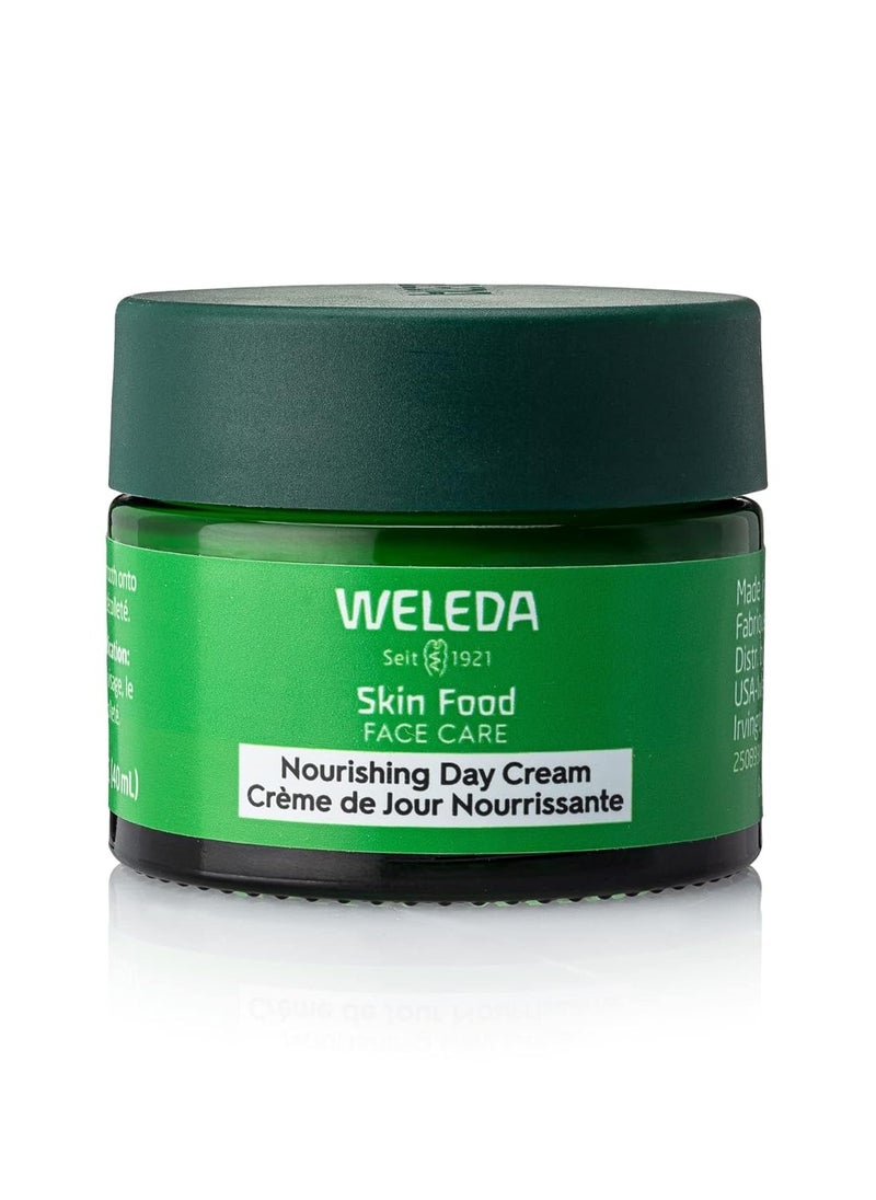 Weleda Skin Food Face Care Nourishing Day Cream, 1.3 Fluid Ounce, Plant Rich Moisturizer with Olive Leaf Extract, Squalane and Chamomile