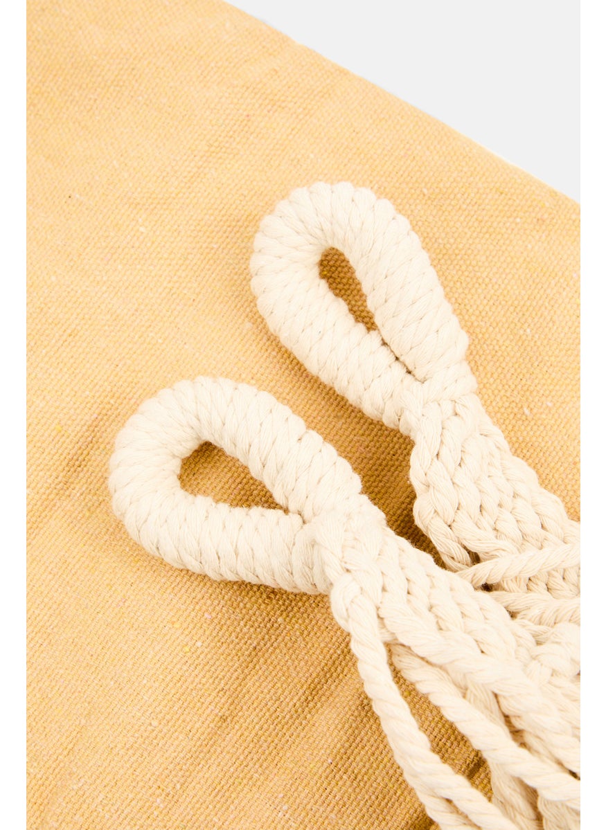 Cotton Rope Hammock 200 x 100 cm, Beige