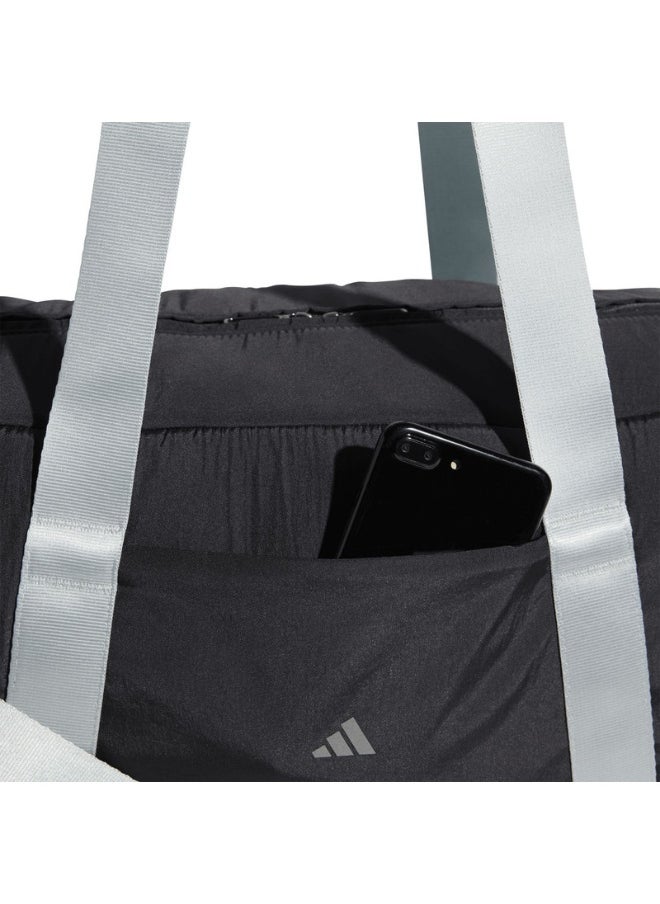 adidas GYM HIIT DUFFEL Dark Grey Training BAGS for Women - NS