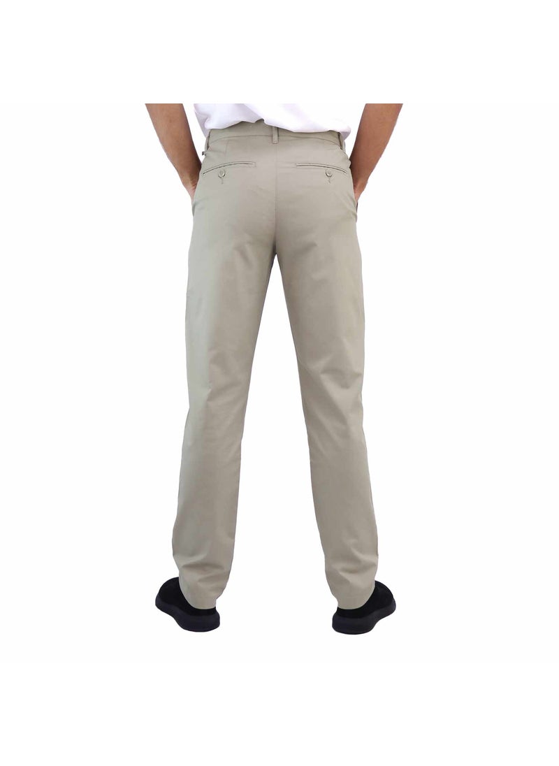 Men's Mid-Rise Twill Pants (180° Waistband)