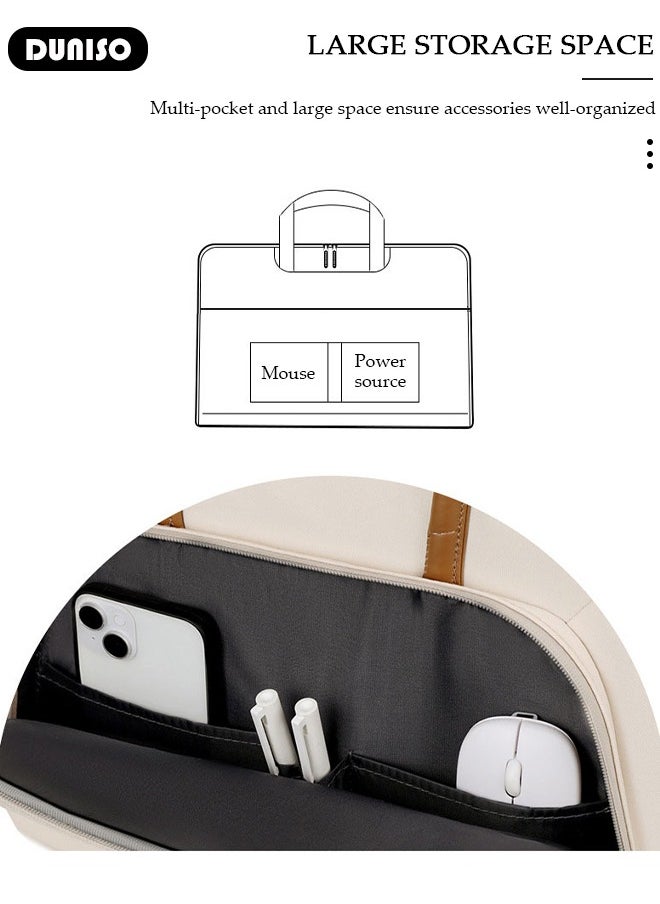 Laptop Bag for Men or Women 14-14.6 Inch Computer Bag Briefcase Laptop Case Shoulder Bag with Strap Computer Cases Messenger Bag handbag for Travel/Business