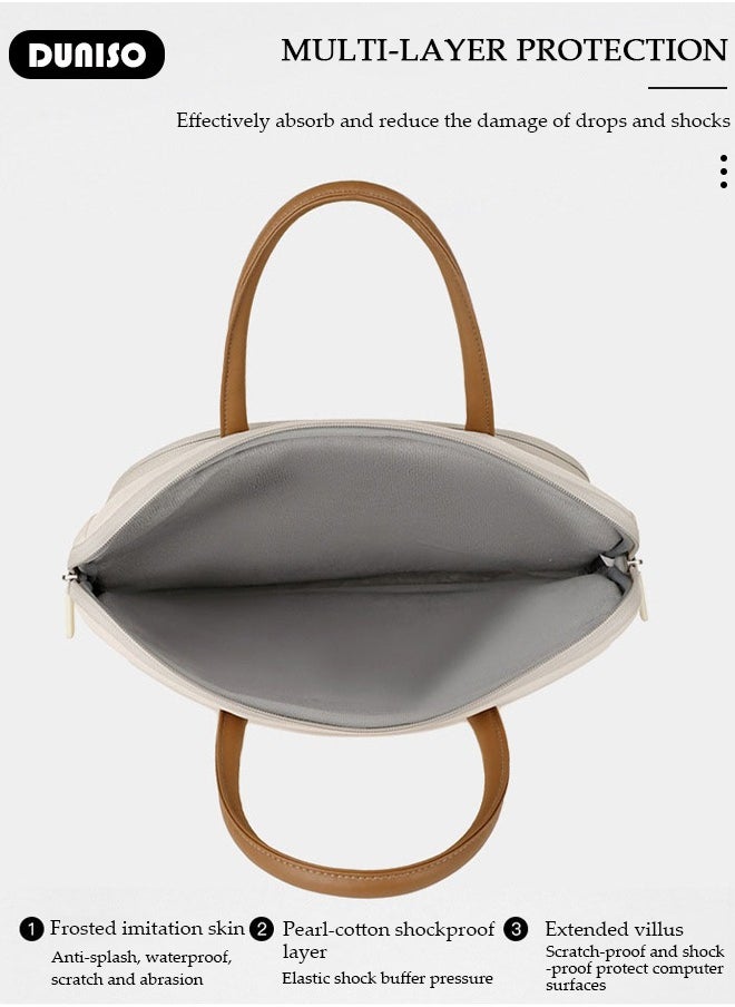 Laptop Bag for Men or Women 14-14.6 Inch Computer Bag Briefcase Laptop Case Shoulder Bag with Strap Computer Cases Messenger Bag handbag for Travel/Business