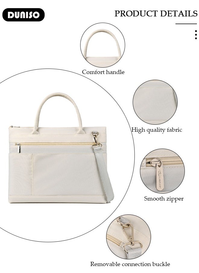 Laptop Bag for Men or Women 15.6 Inch Computer Bag Laptop Tote Bag Briefcase Laptop Case Shoulder Bag with Strap Computer Cases Messenger Bag handbag for Travel/Business