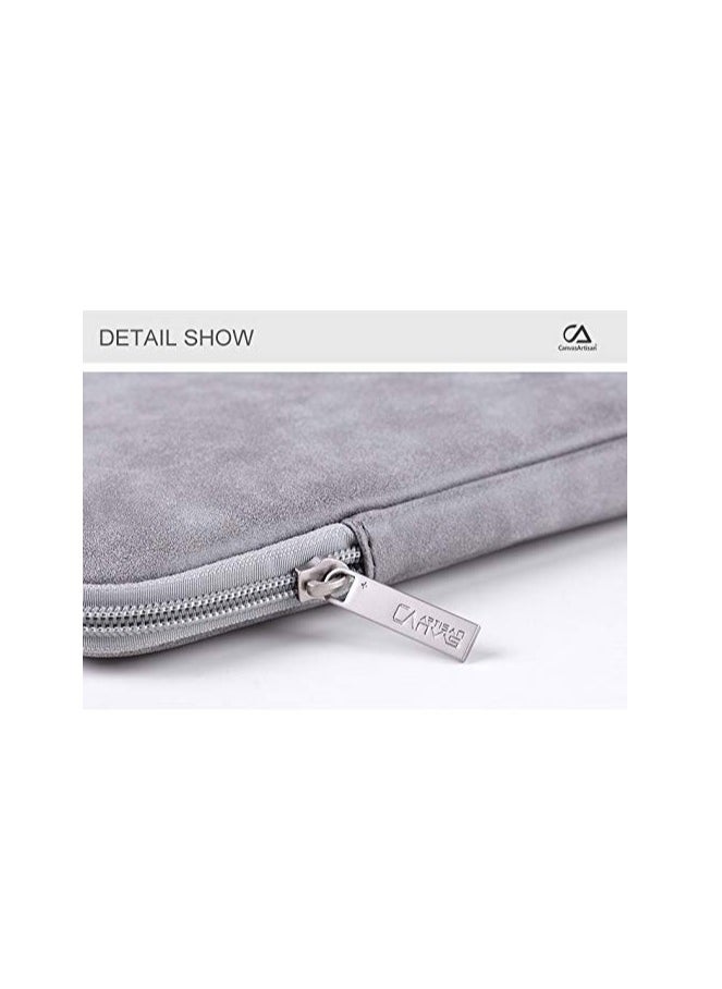 CA 360 Protective Canvas Bag Sleeve 13.3 Inch Grey