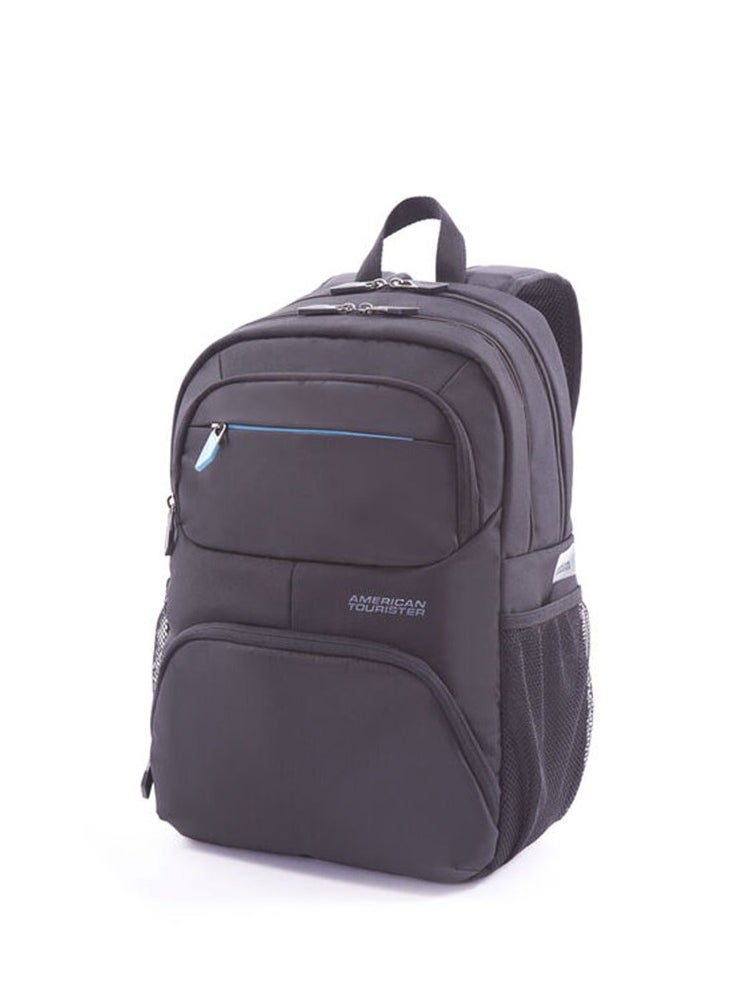 American Tourister Amber Laptop Backpack Briefcase BLACK/BLUE