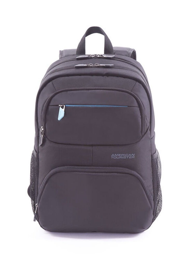 American Tourister Amber Laptop Backpack Briefcase BLACK/BLUE