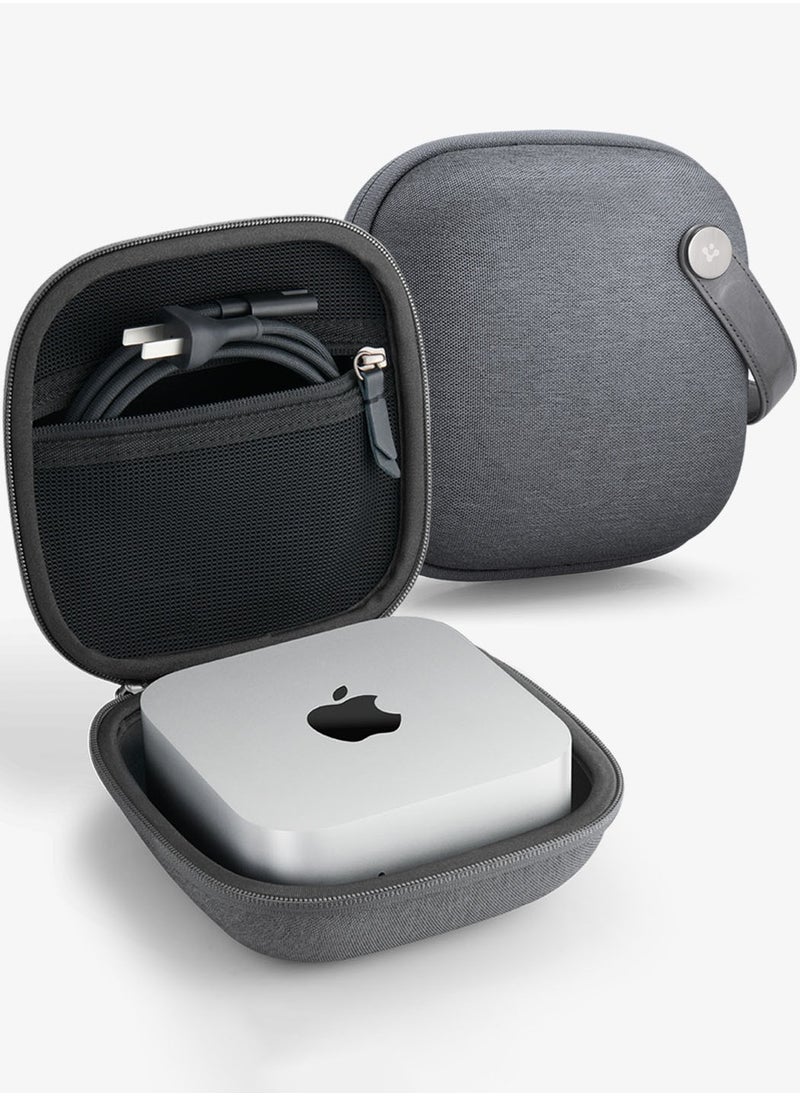 Klasden Pouch for Apple Mac Mini M4 / M4 Pro (2024) Portable Travel Case Pouch Storage Cover - Charcoal Gray