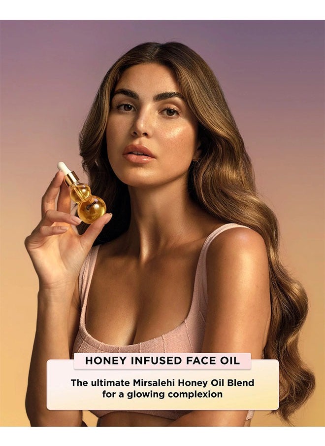 Honey Infused Face Oil 26ml, Deeply Moisturize and Nourish Skin, Long Lasting Hydration