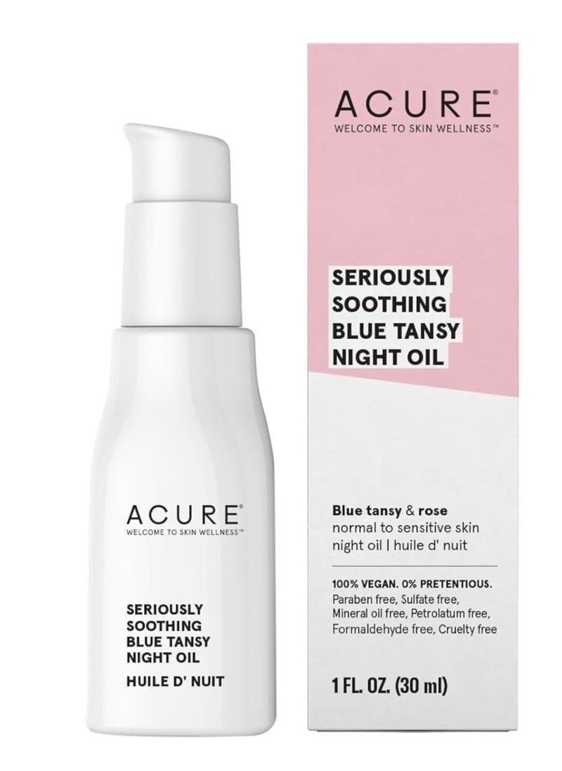 Acure Seriously Soothing Blue Tansy Night Oil-30 ml