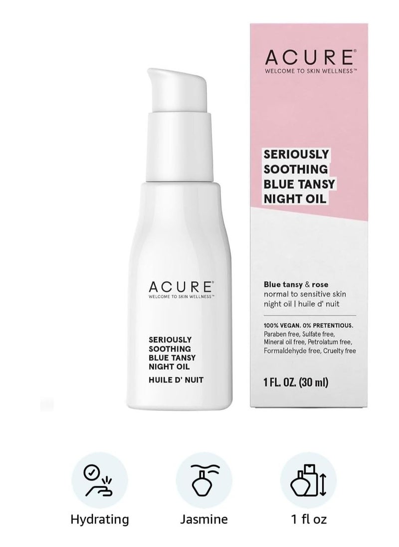 Acure Seriously Soothing Blue Tansy Night Oil-30 ml