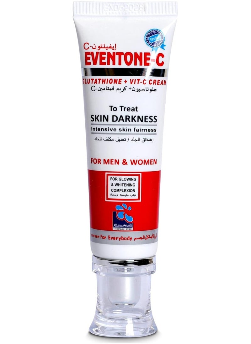 Eventone C Cream 30g Skin lightening and brightening cream with L glutathione and Vitamin C