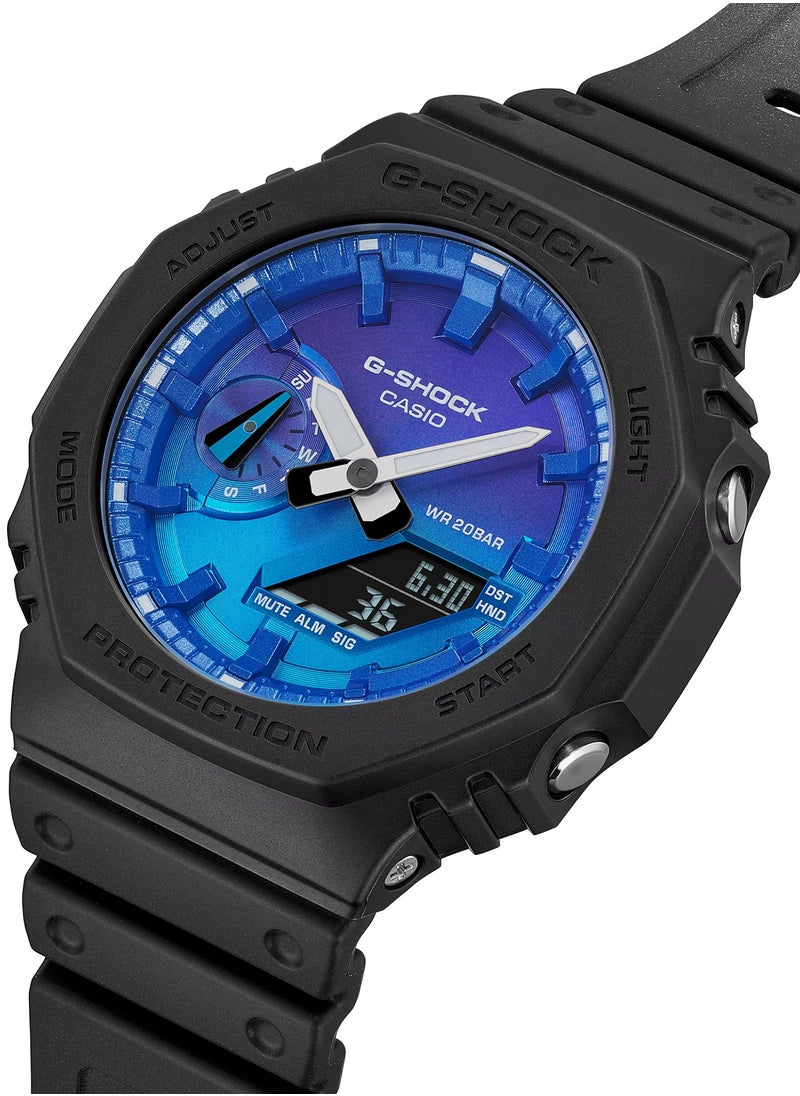 Analog+Digital Resin Band Watch GA-2100FL-1A