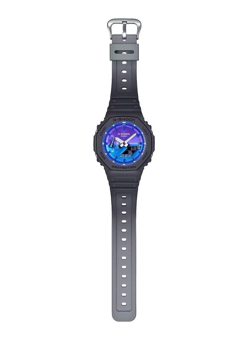 Analog+Digital Resin Band Watch GA-2100FL-1A