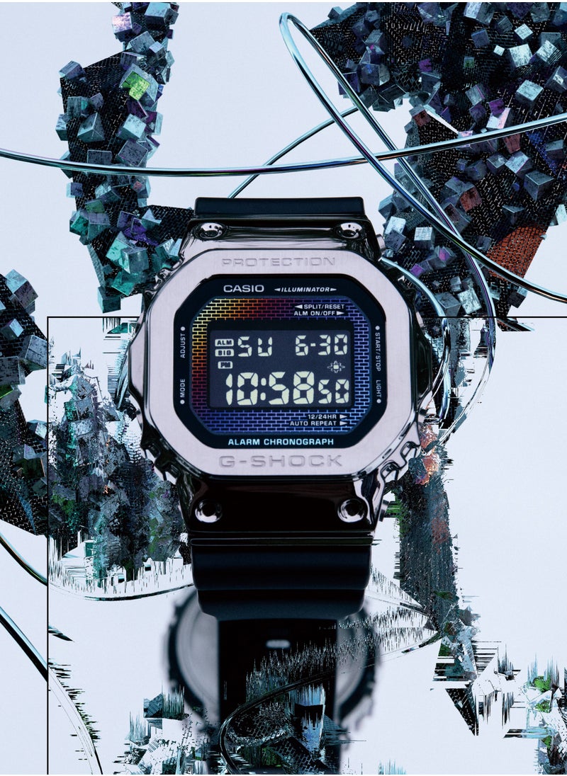 Digital Resin Band Unisex Watch GM-5600RW-1