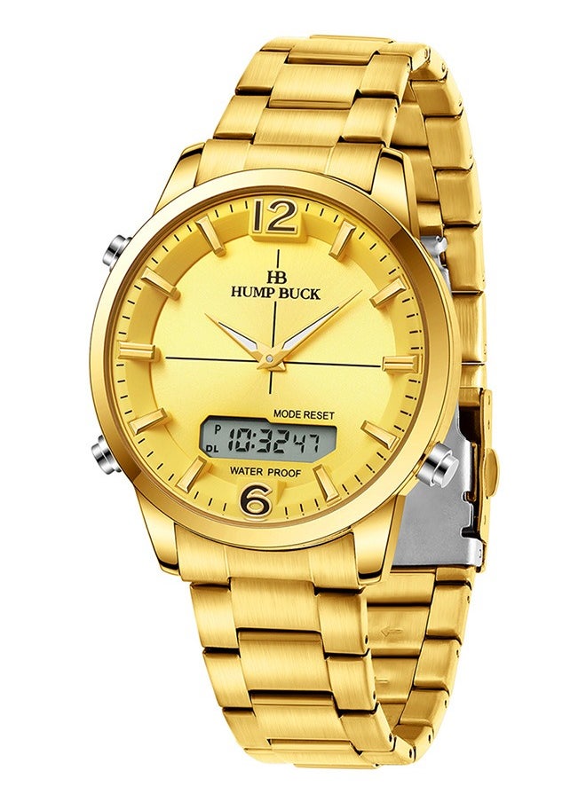 Watches for Men with Perpetual Calendar and Alarm Waterproof Multifunctional Watch Casual and Minimalist Style Wristwatch