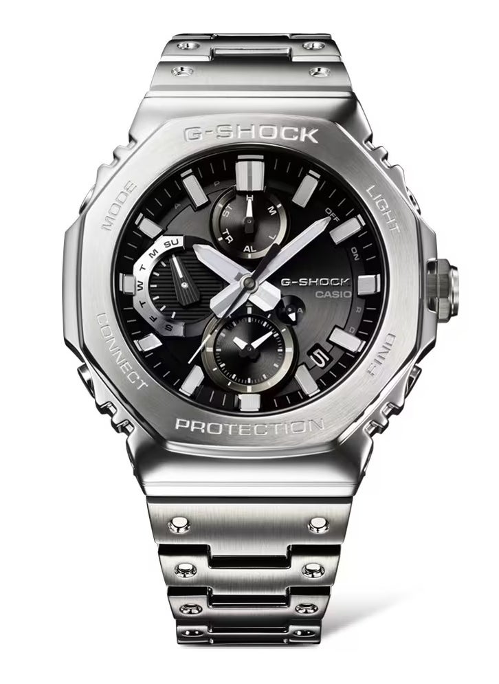 Chronograph Black Dial Stainless Steel Men's Watch GMC-B2100D-1ADR