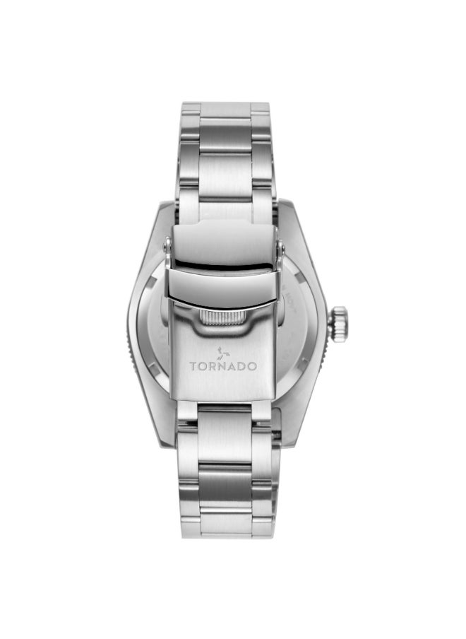 Men's Stainless Steel Analog Watch T24006-B - 40 mm