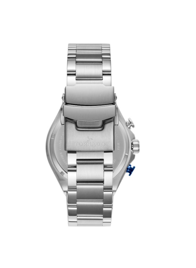 Men's Stainless Steel Multi Function Watch T24104-SBSN - 45 mm
