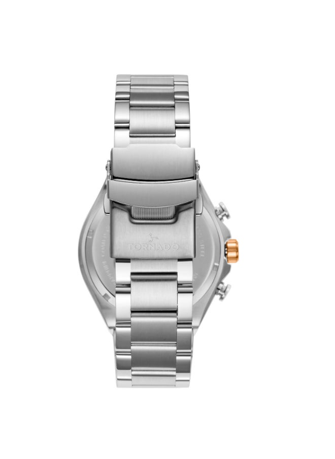 Men's Stainless Steel Multi Function Watch T24104-KBSHK - 45 mm