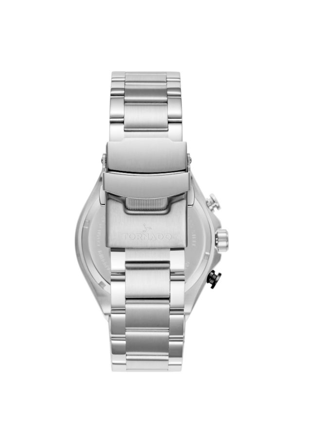 Men's Stainless Steel Multi Function Watch T24104-SBSB - 45 mm