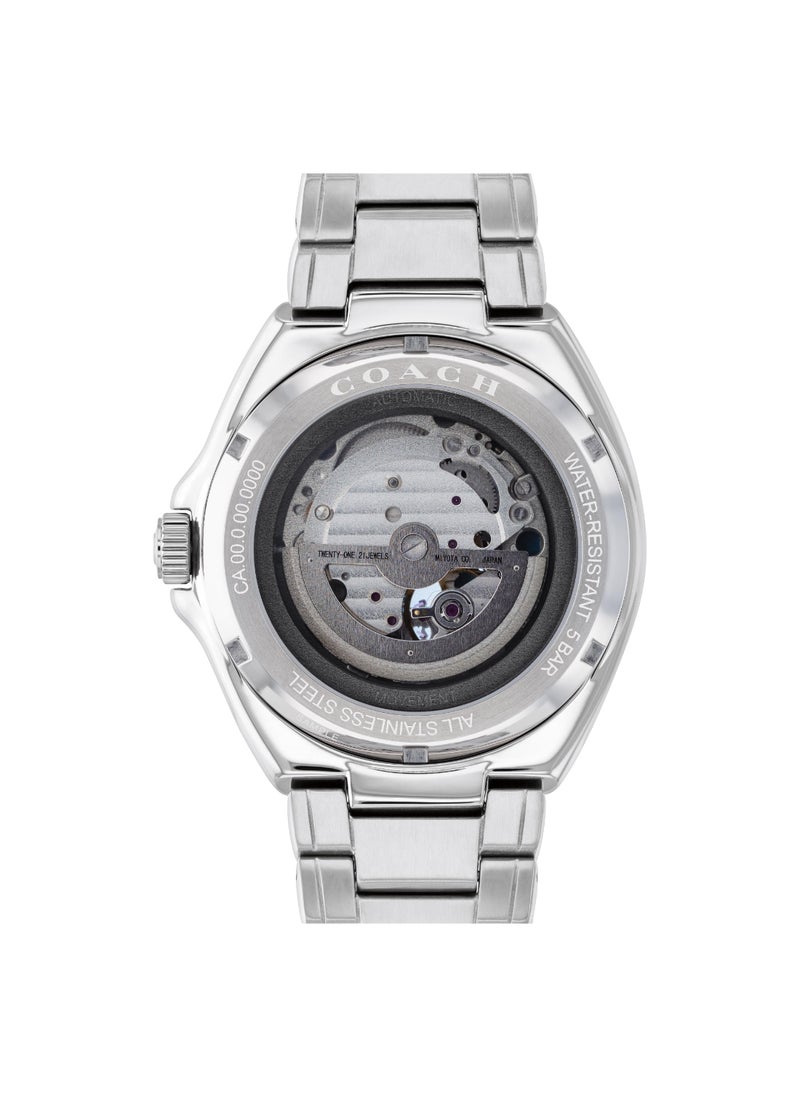 COACH WATCHES ROUND ANALOG MEN'S BLACK CASE WATCH - 14602695