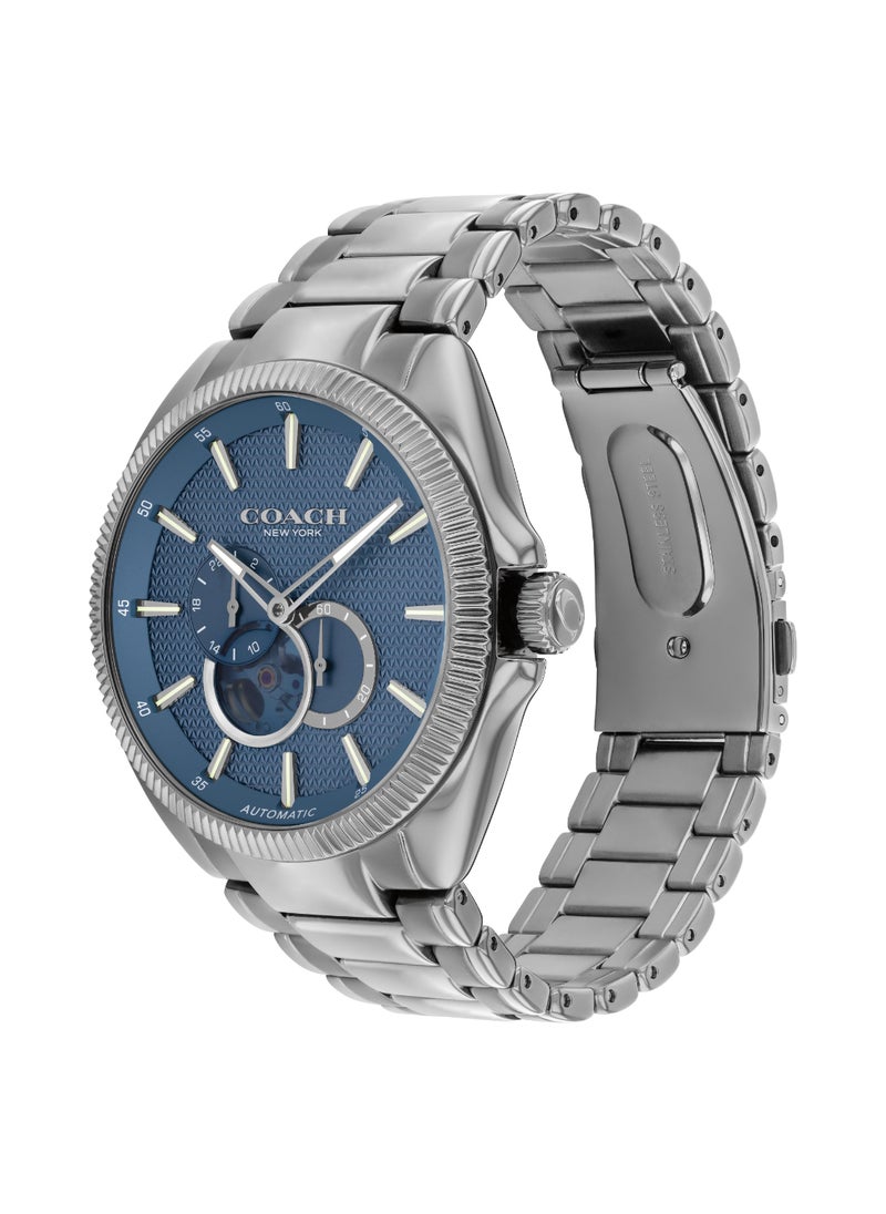 COACH WATCHES ROUND ANALOG MEN'S BLUE CASE WATCH - 14602700