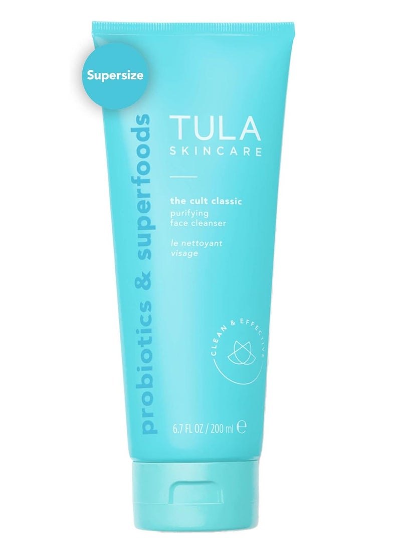 The Cult Classic Purifying Face Cleanser | Gentle and Effective Face Wash, Makeup Remover, Nourishing and Hydrating | 6.7 oz.