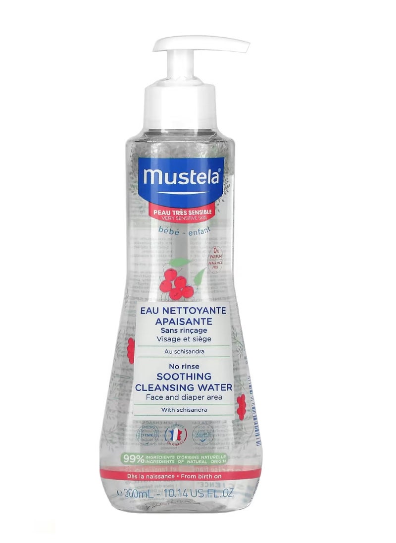 MUS NO RINSE SOOTHING CLEANSING WATER 300ML
