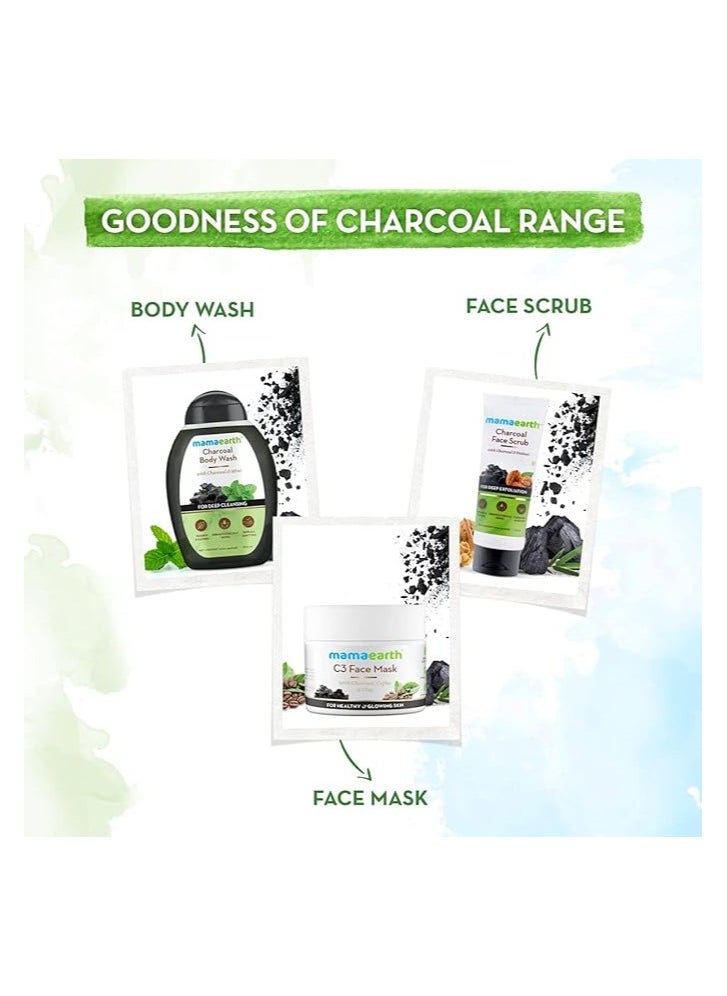 Mamaearth Charcoal Face Wash with Activated & Coffee for Oil Control (250)