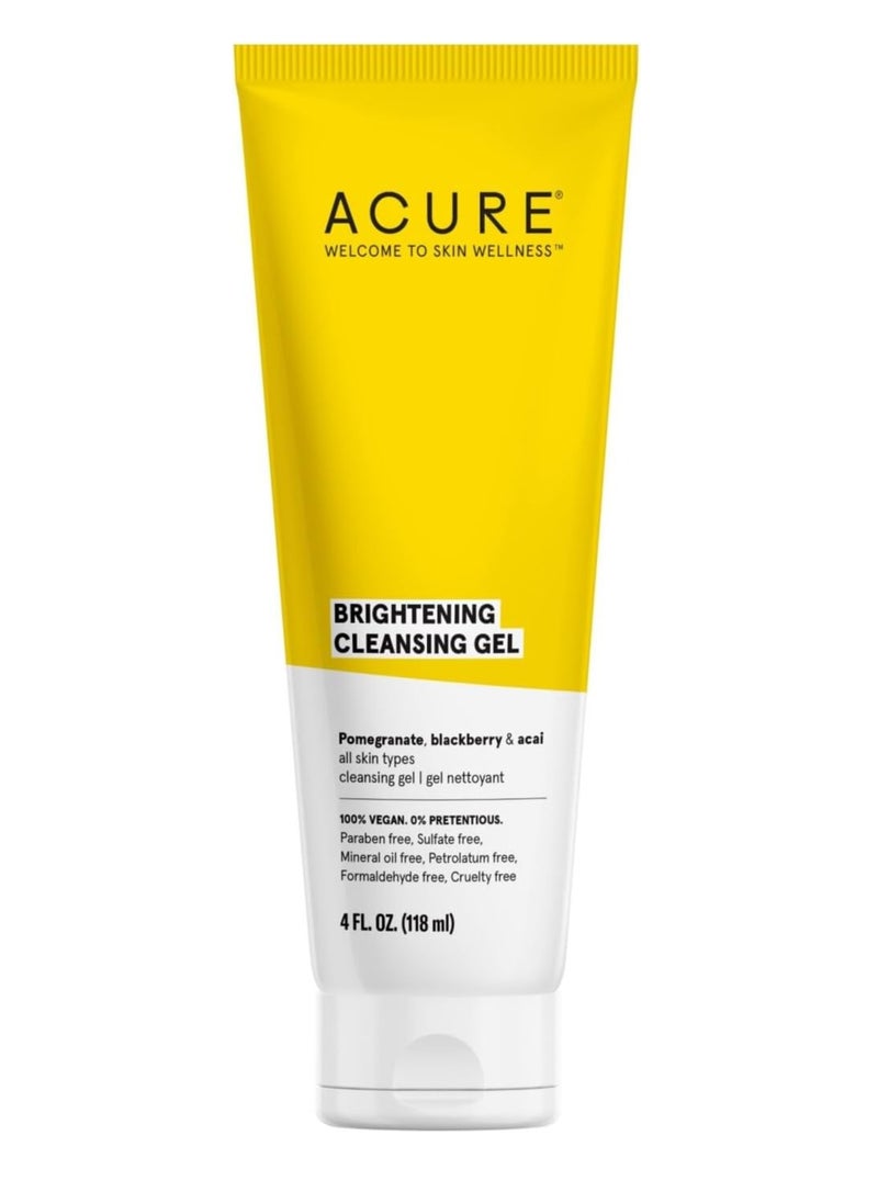Acure Brightening Cleansing Gel 118 Ml