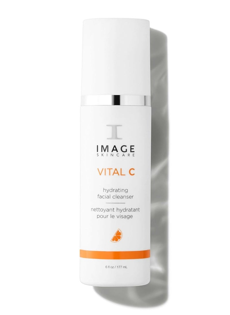 IMAGE Skincare, VITAL C Hydrating Facial Cleanser, Gentle Face Wash with Vitamin C, E and A, 6 fl oz