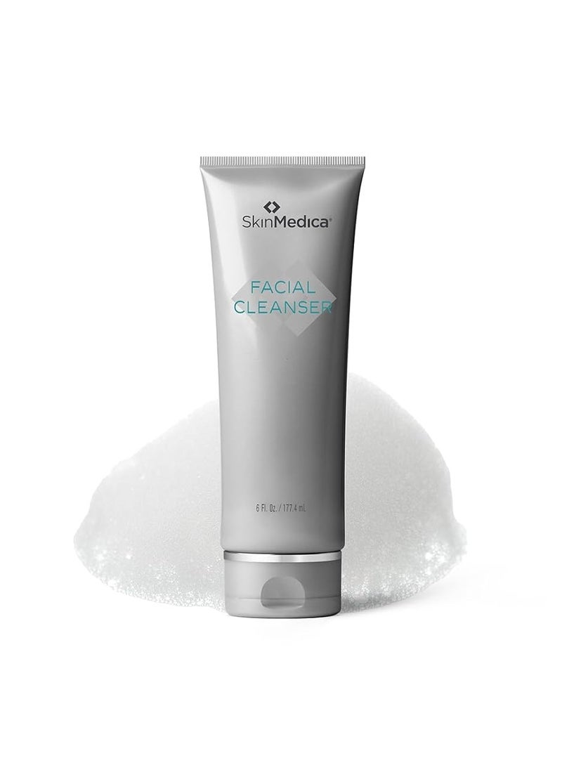SkinMedica Facial Cleanser - Foaming Cleanser That is a Gentle Face Wash for Normal or Dry Skin and Perfect As a Makeup Remover, 6 Fl Oz