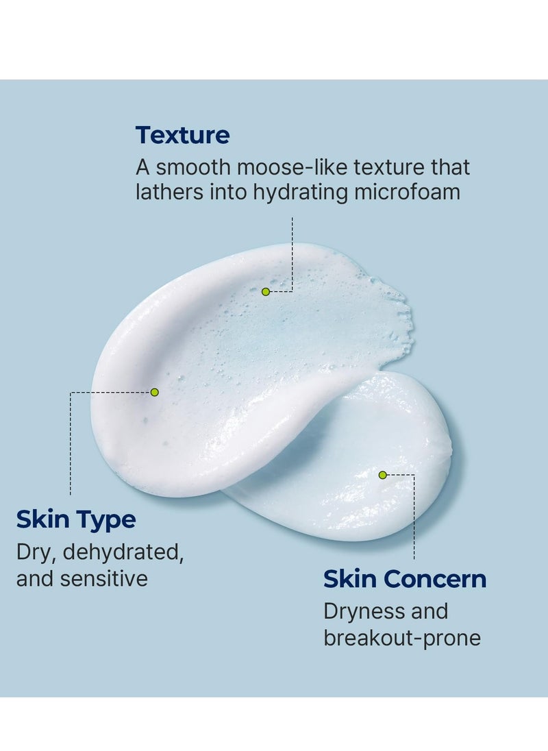 Torriden DIVE IN Cleansing Foam Face Wash 150ml (5.07 fl.oz.) | Hydrating Daily Facial Cleanser for All and Sensitive Skin | Hyaluronic Acid, Panthenol, Allantoin