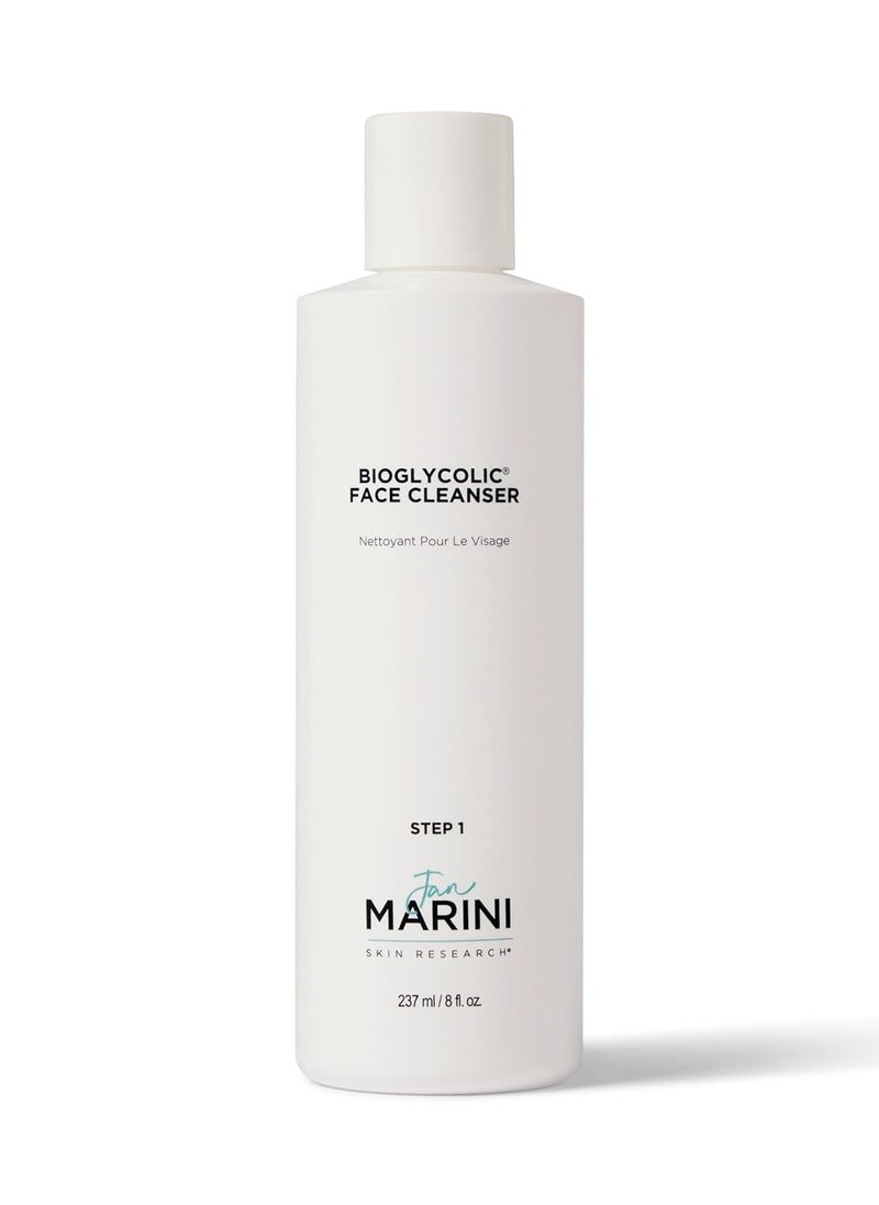 Jan Marini Skin Research Bioglycolic Face Cleanser - Facial Wash for Oily, Dry & Combo Skin - Personal Face Skincare - Skin Cleanser for Beauty & Personal Care - 8 fl oz