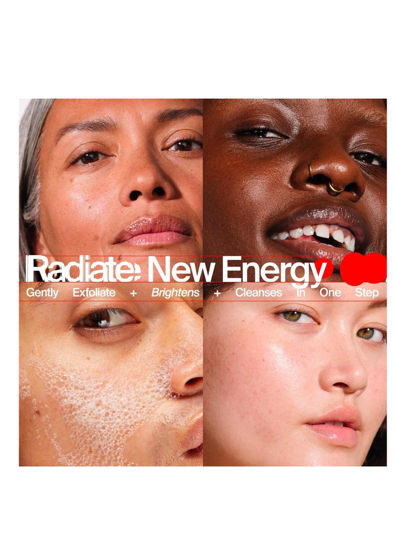 Youth To The People Superfruit Gentle Exfoliating Facial Cleanser (5 fl oz), Papaya and Vitamin C Face Wash, Exfoliate + Brighten, Radiant + Glowing Skin, Energizing Scent, Vegan