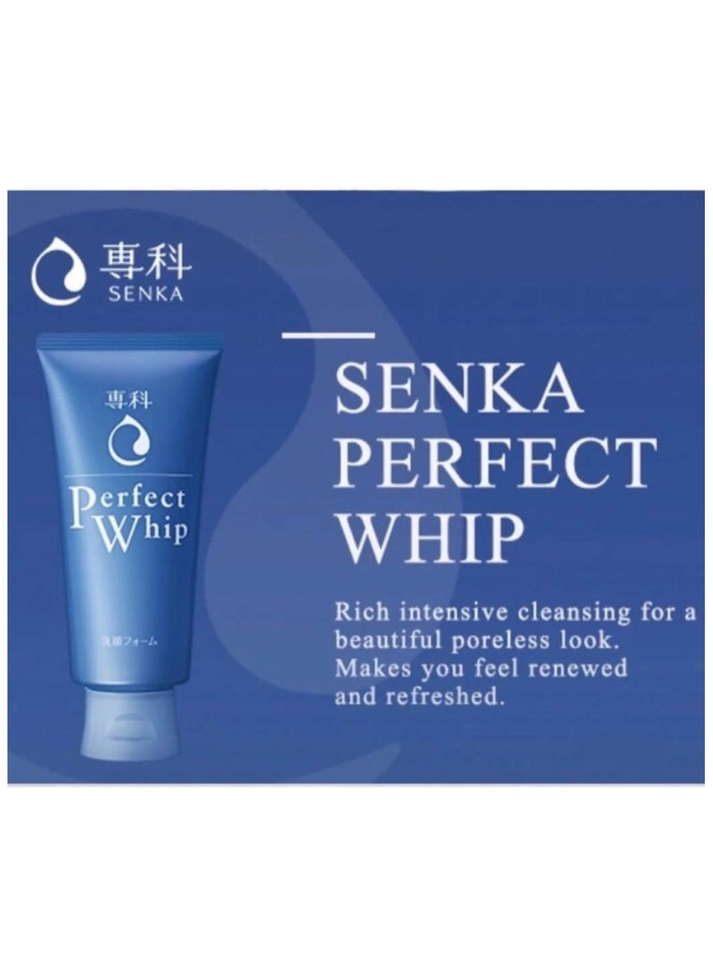 Shiseido Senka Whip Cleansing Foam 120g,Pack of 3