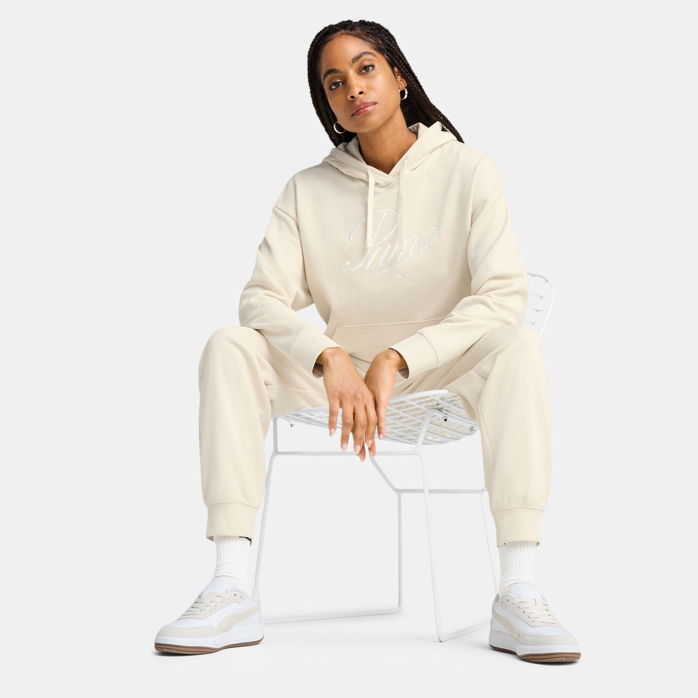 Women's Essential Script Comfort Hoodie