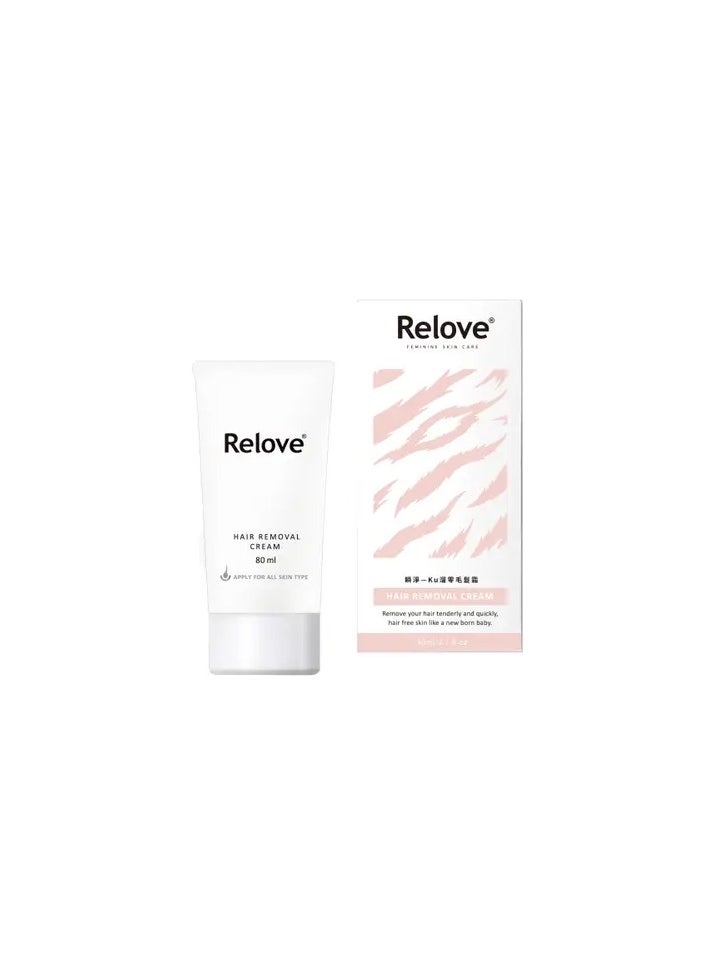 Relove Zero-Magic Hair Removal Cream 80ml