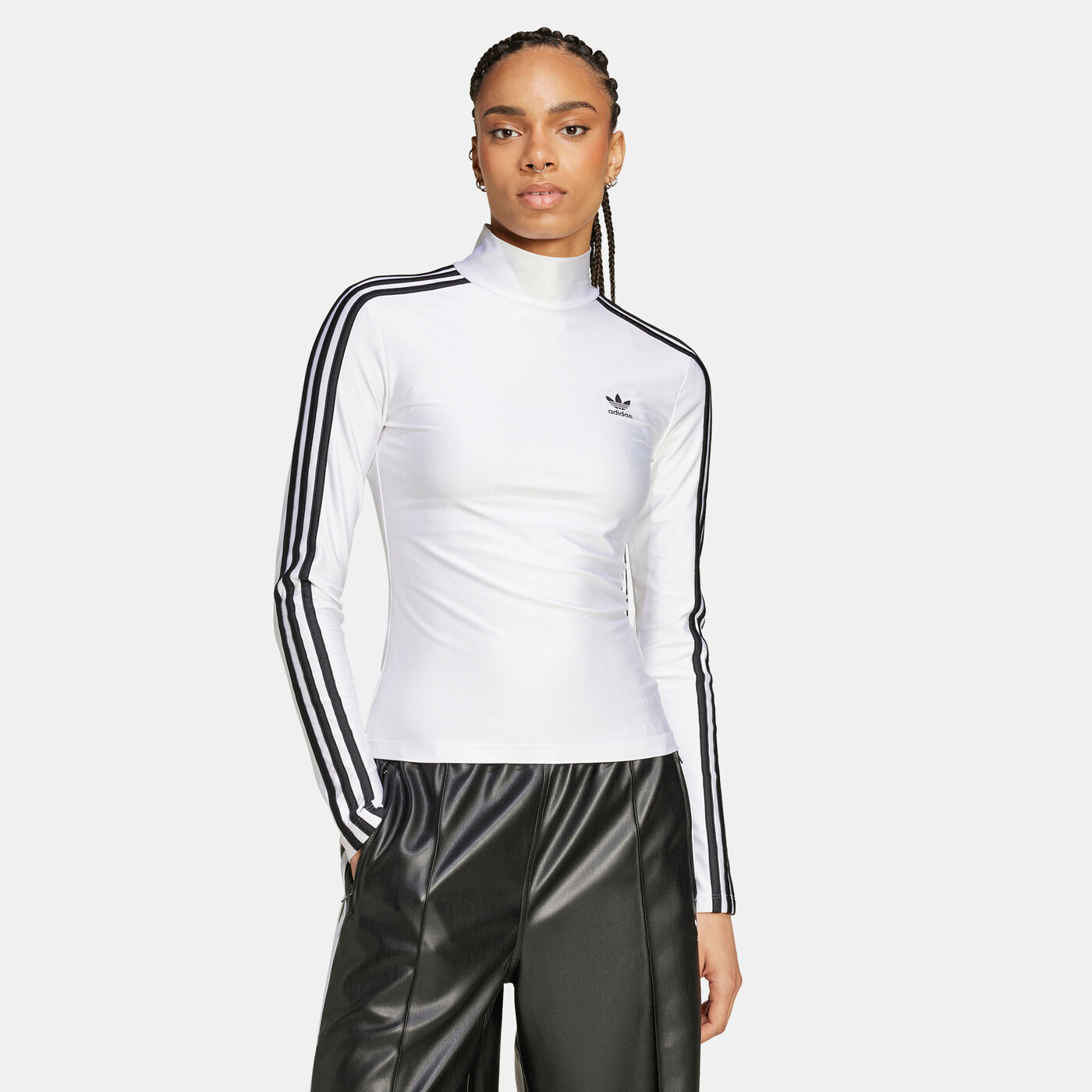 Women's Adicolor 3-Stripes Turtleneck Top