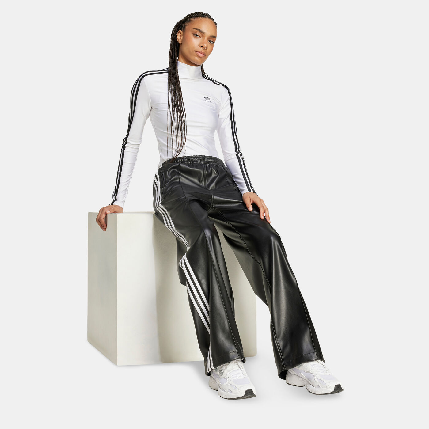 Women's Adicolor 3-Stripes Turtleneck Top