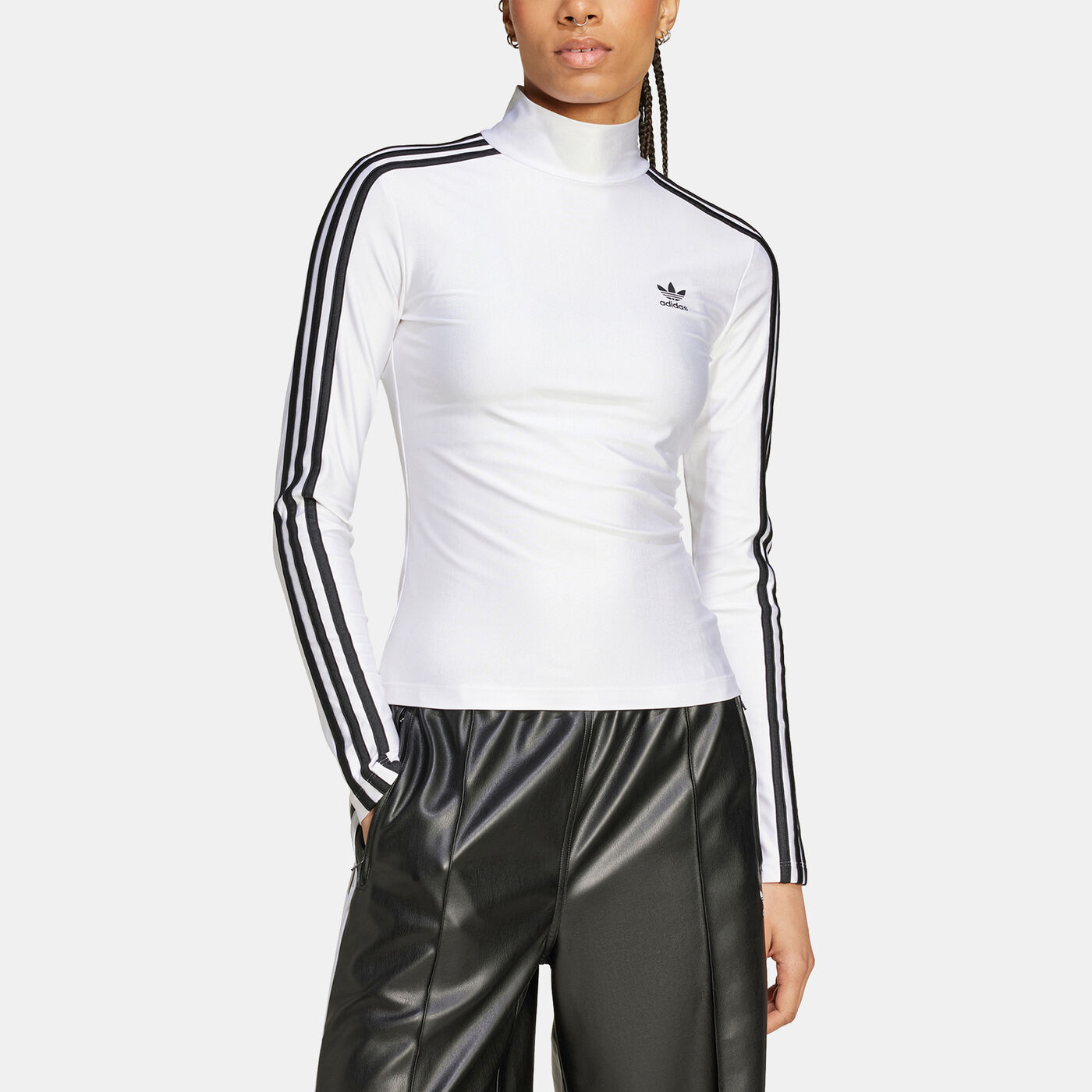 Women's Adicolor 3-Stripes Turtleneck Top