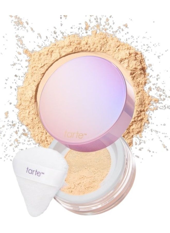 TARTE Creaseless Setting & Brightening - Powder  Yellow - for light to tan skin tones 7g