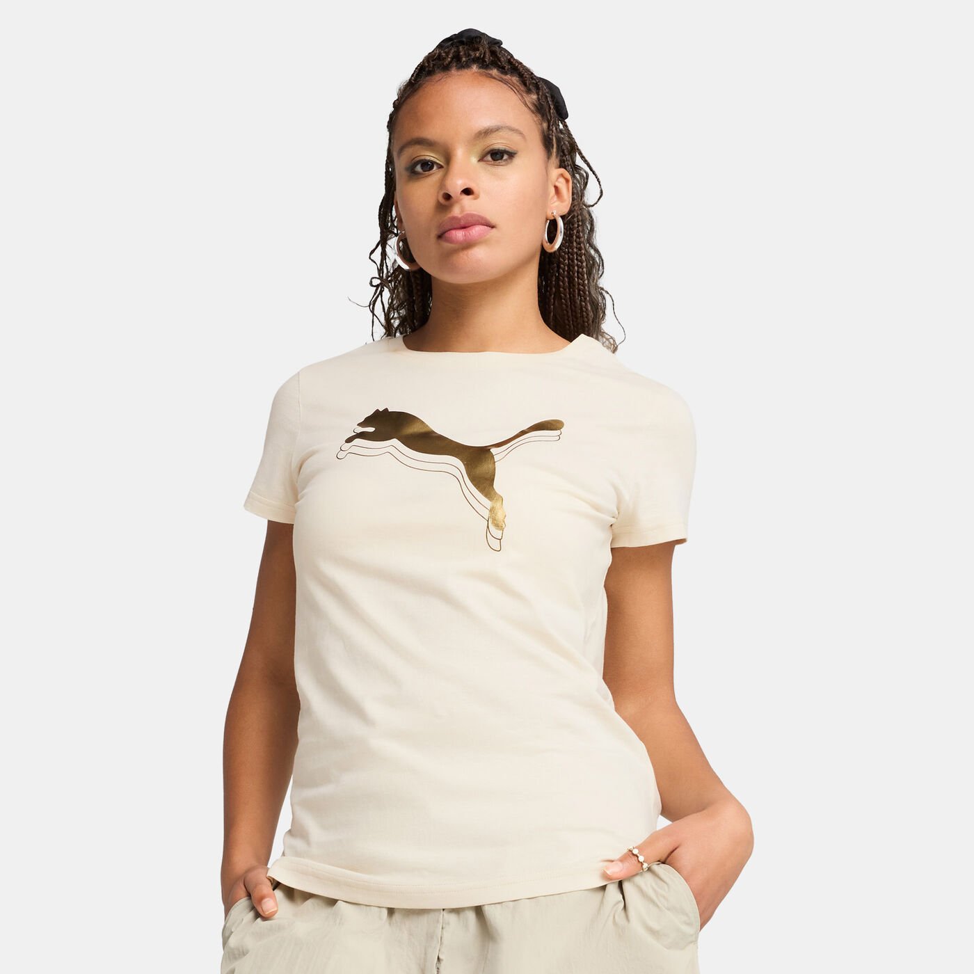 Women's Essentials Metallic T-Shirt