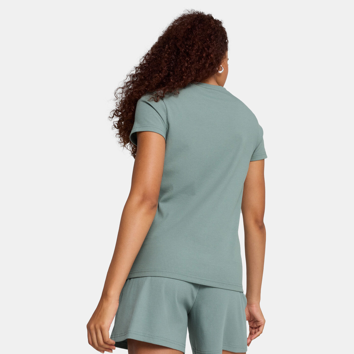 Women's Essential Elevated Ribbed T-Shirt