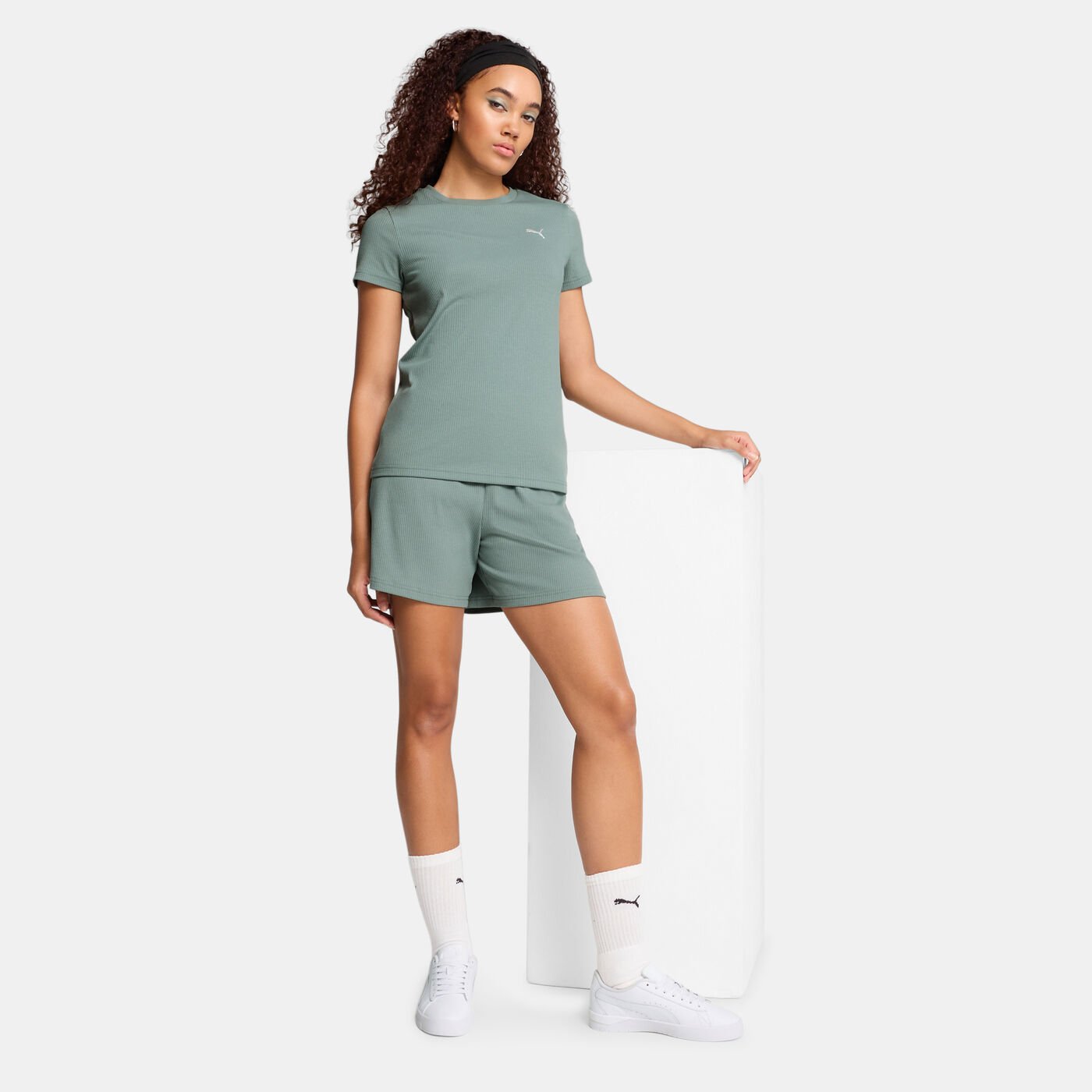 Women's Essential Elevated Ribbed T-Shirt