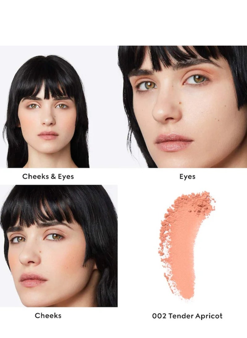 GUCCI Luminous Matte Blush Cheeks & Eye Powder- 02 Tender Apricot, 5.5g