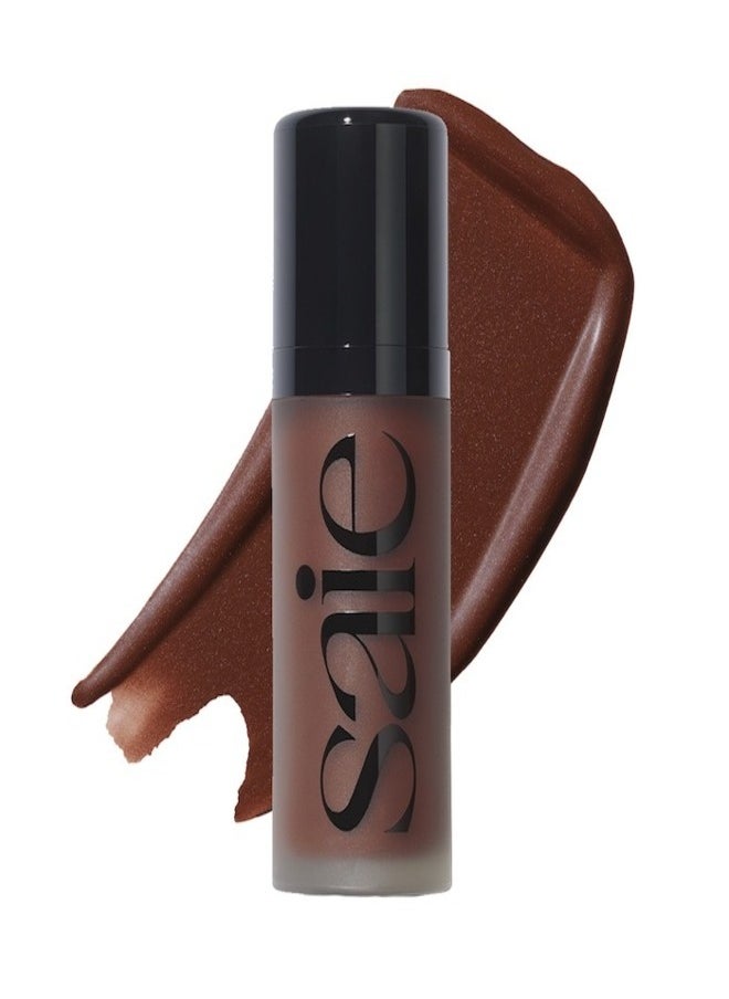 Saie Dew Bronze Soft-Focus Effortless Liquid Bronzer - Sail - very dark rich with neutral base tone, .4 oz / 12ml