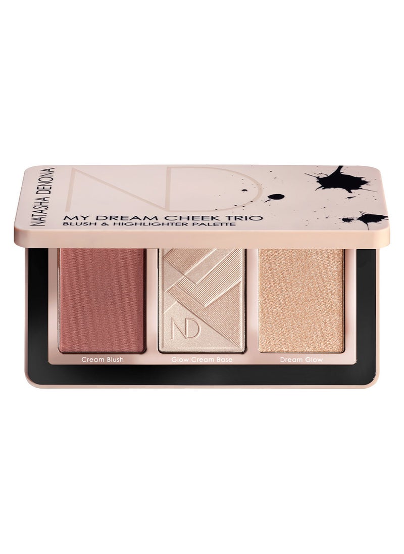 NATASHA DENONA My Dream Cheek Trio 8.8g